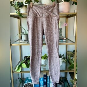 All in Motion Contour Curvy 7/8 Leggings in Heathered Rose